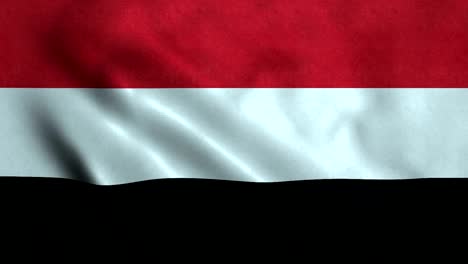 4k seamless loopable flag of yemen