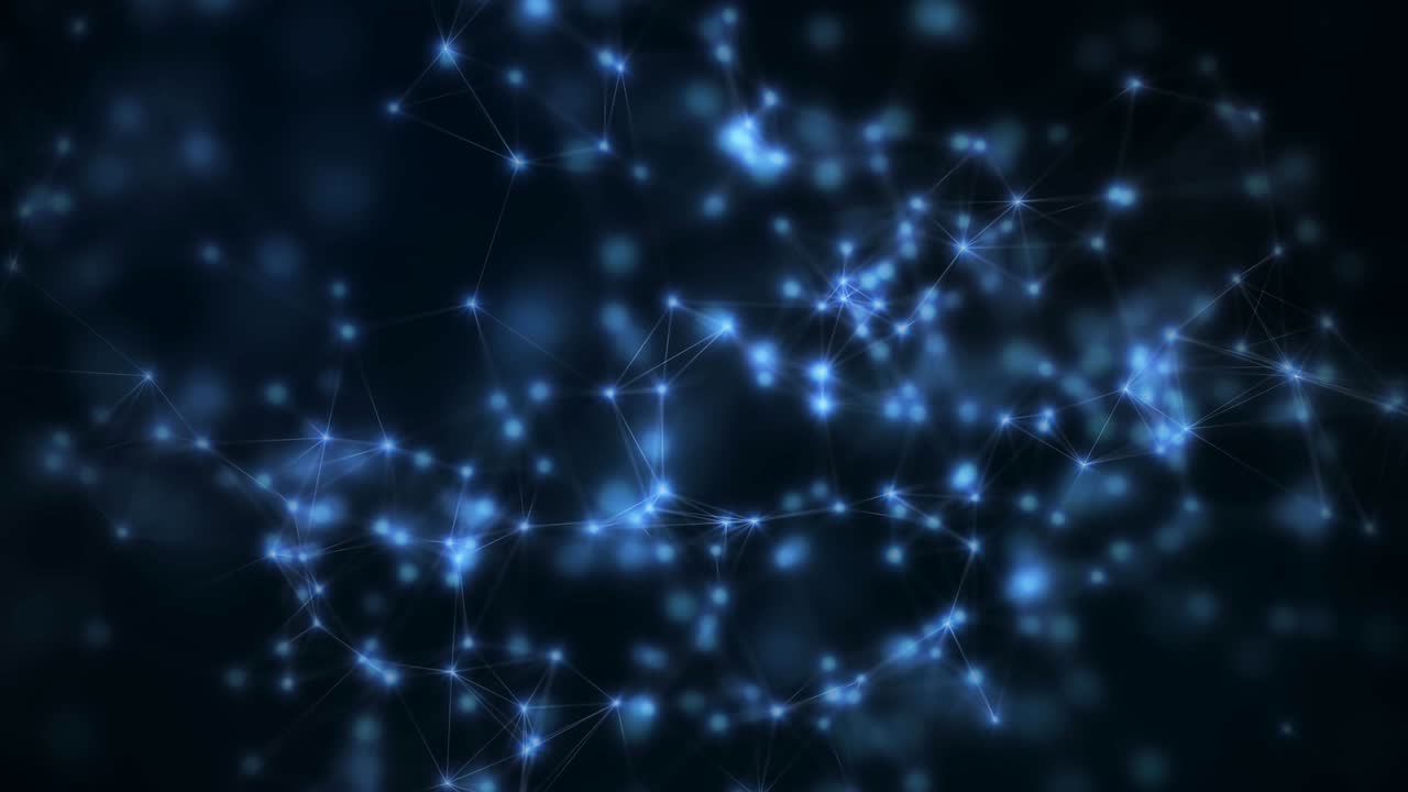 4K Point Mesh. Seamless Loop.