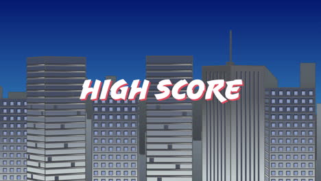 high score sign