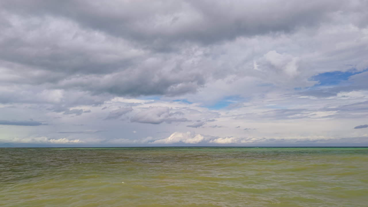 Seascape with Clouds