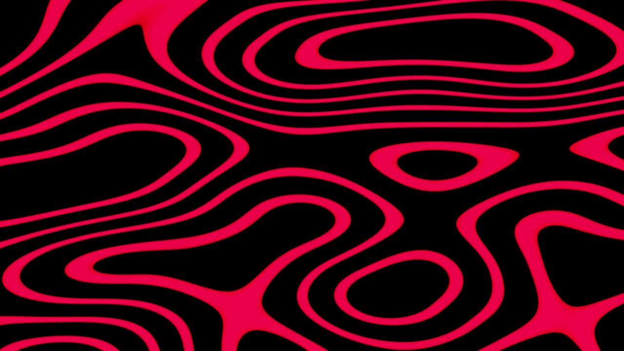Abstract Waves Background Looped Animation