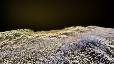 abstract digital terrain