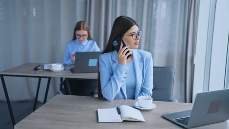 business women in office