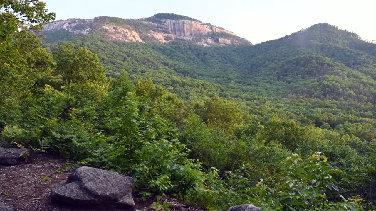 Sunrise at Table Rock State Park, Pickens County, South Carolina.