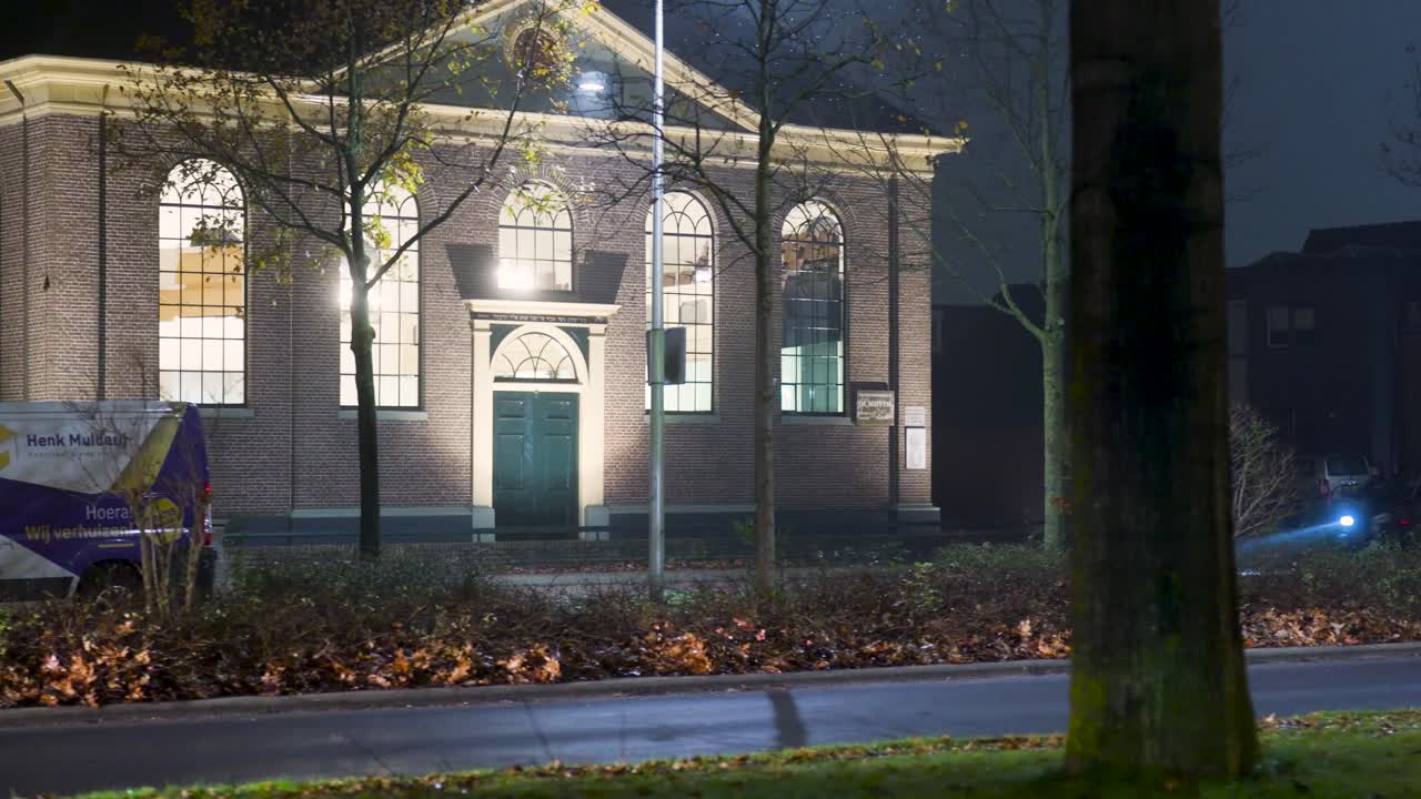 Buildings and Urban Scenes at Night
