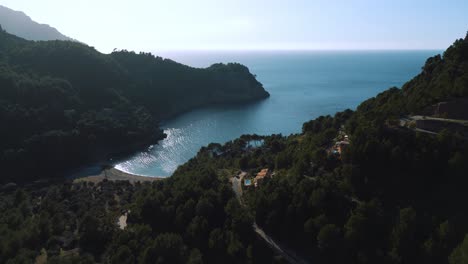 Unberührte-Insel-Palma-De-Mallorca,-Cala-Tuent-In-Der-Nähe-Von-Sa-Calobra