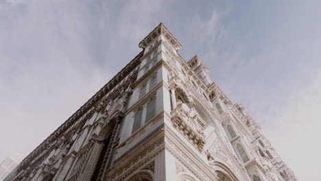architectural detail of the florence cathedral