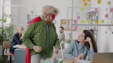office superhero