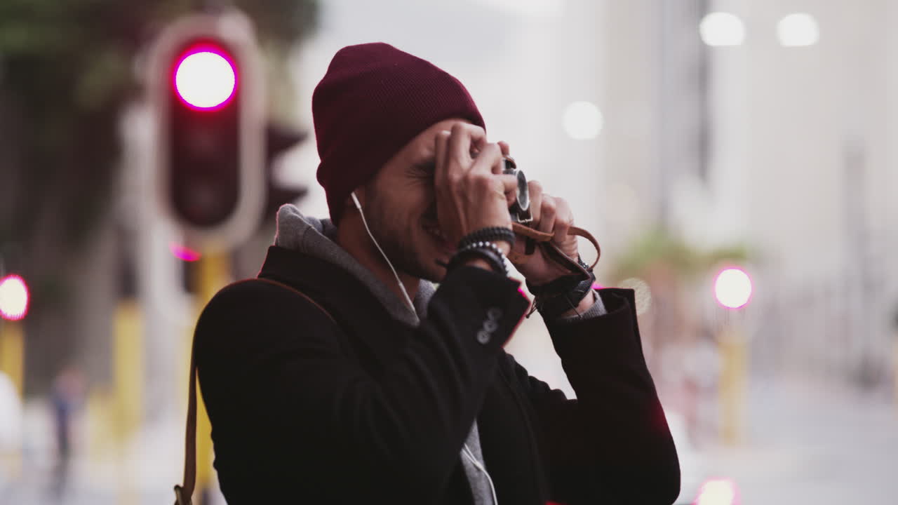 The overcast is adding depth to his photographs