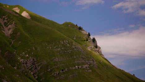 Cumbre-De-Pointe-De-Merdassier-En-La-Clusaz,-Alta-Saboya,-Auvernia-Ródano-Alpes,-Francia,-Europa