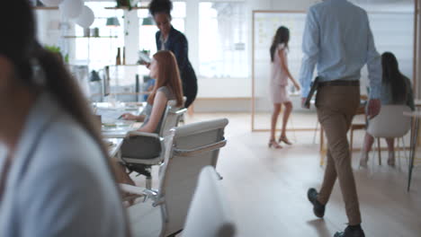 business people diversity, technology