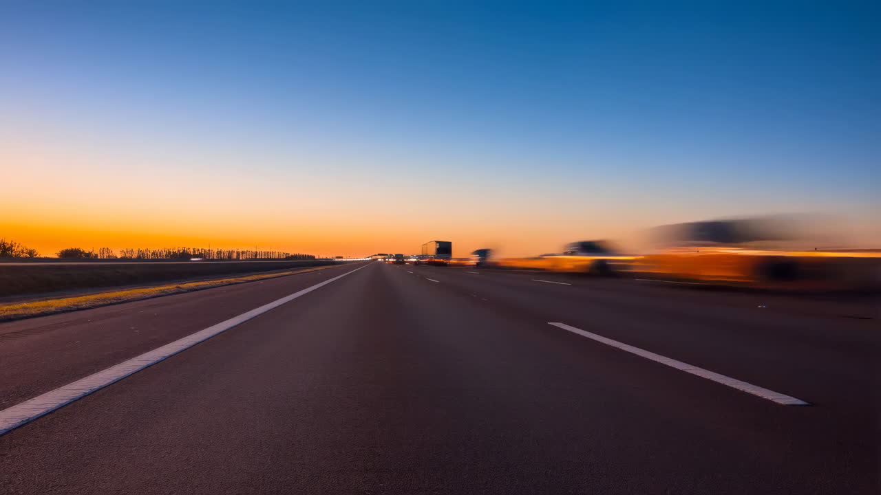 Highway at Sunrise