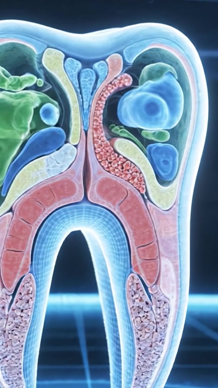 Anatomical Breakdown of a Tooth: A Detailed Exploration of Dental Structure and Its Intricacies Through Advanced 3D Visualization Techniques