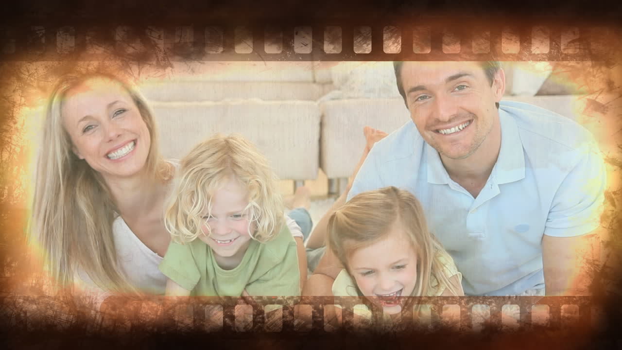 오래된 영화 테이프 비디오