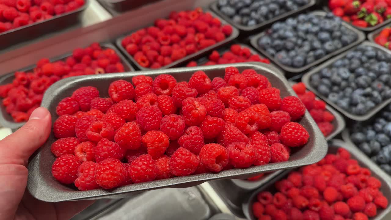 Fresh Raspberries and Berries