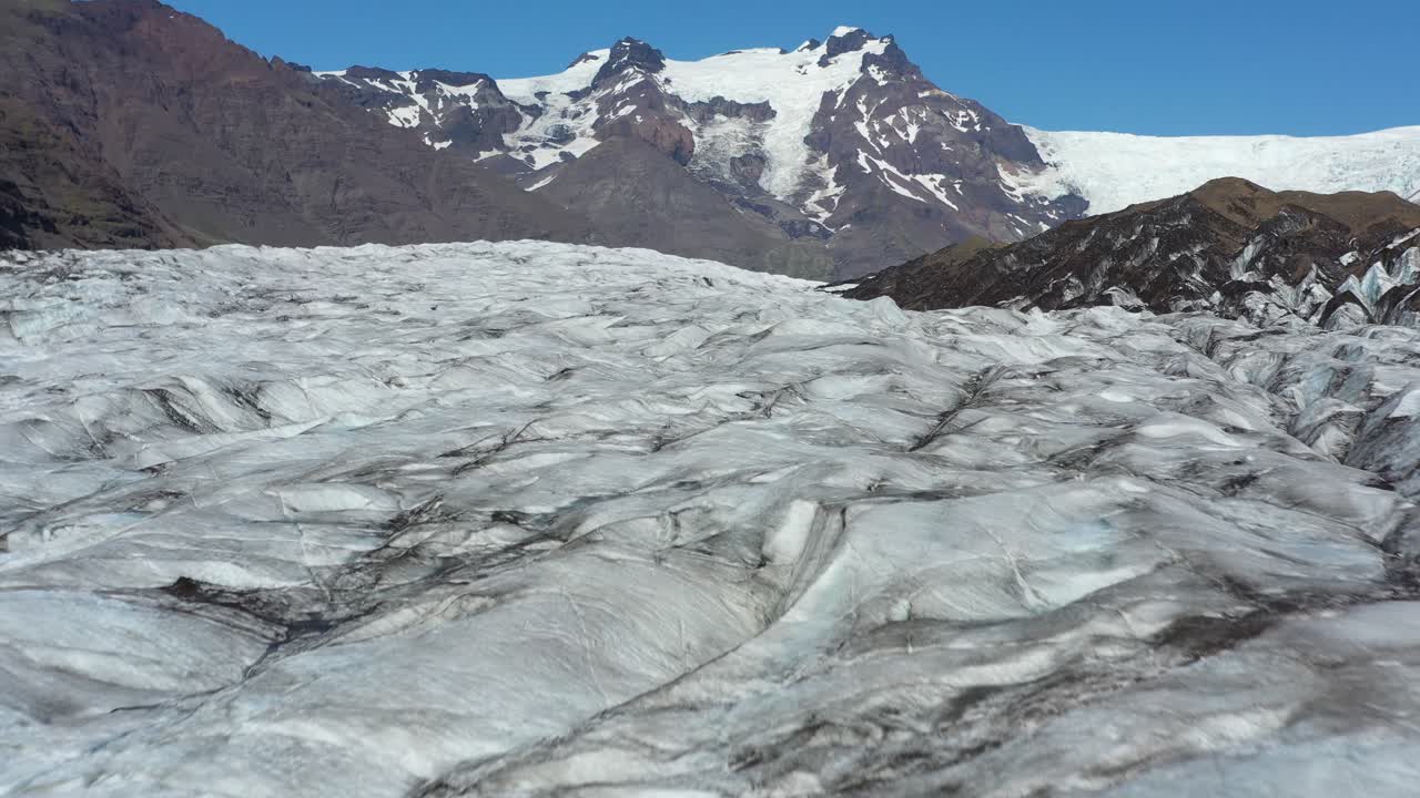 아이슬란드의 빙하 풍경