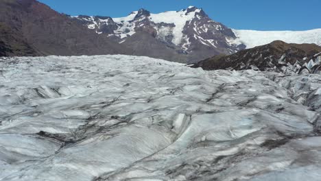 paisaje de glaciares en islandia