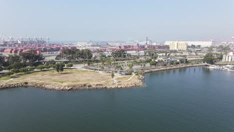 Long-Beach-Marina--california-aerial