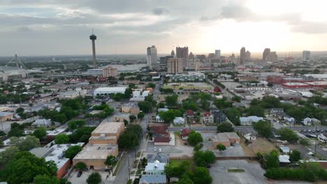 san antonio texas at sunset