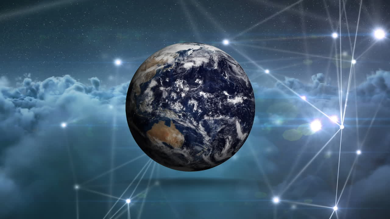 земля в облаках