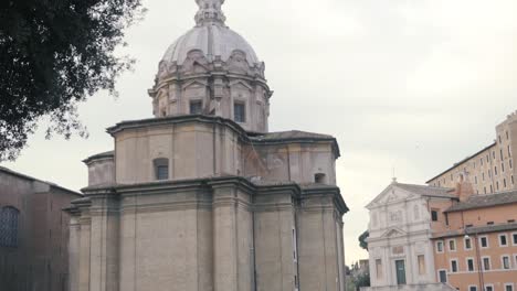 ancient church in rome, italy