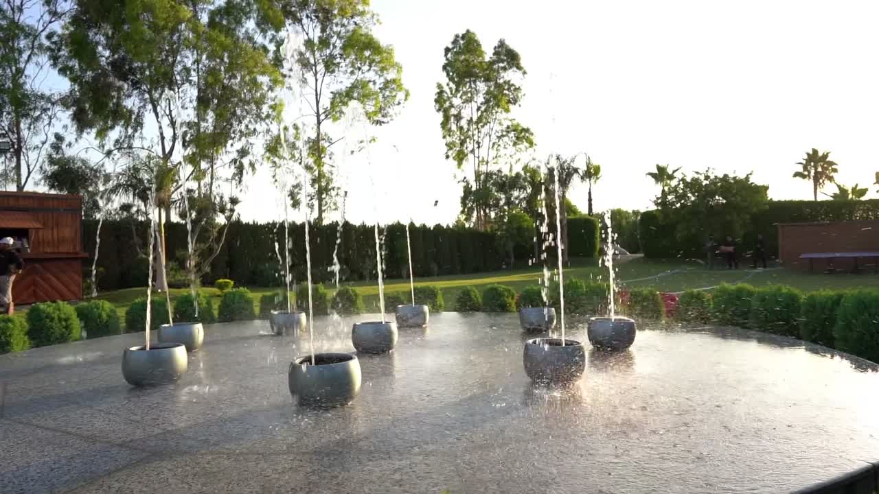 A view of fountain, close up shot