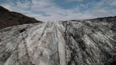 paisaje de glaciares en islandia
