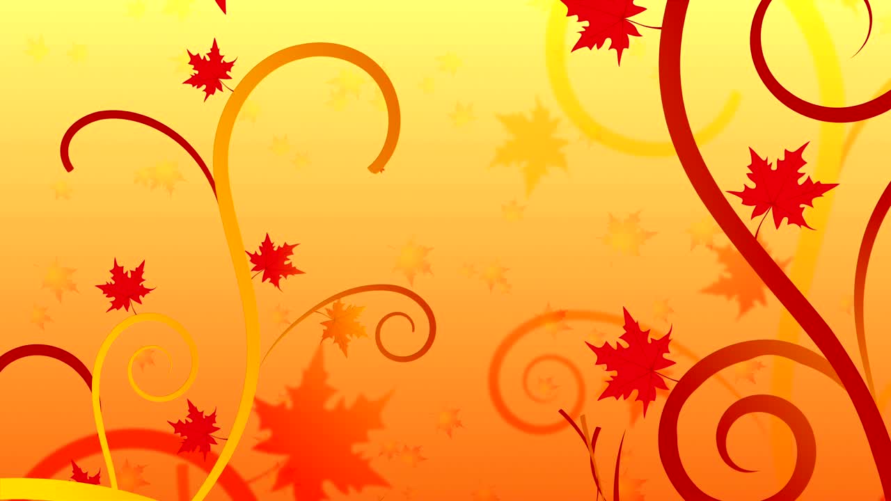 꽃의 필리그레 가을