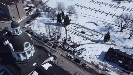 spiritual groups gathered in kingston ontario to offer prayers for peace in light of the incursions in ukraine