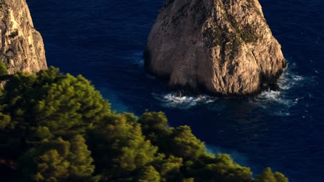 A-cinematic-aerial-shot-of-the-island-Zakynthos-in-Greece