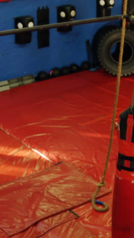 saco de boxeo para el deporte del boxeo o kick boxing