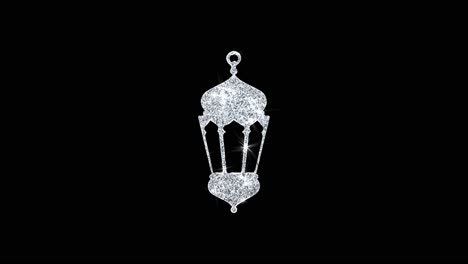 islamic islam religious monument monuments icon sparkling shining white blinking particles diamond