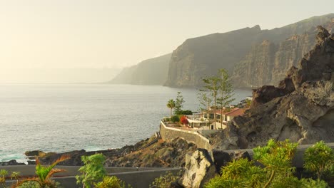 los gigantes cliffs in tenerife