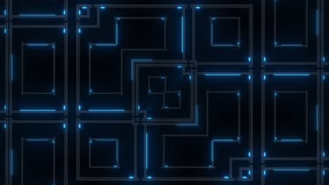abstract neon geometric pattern