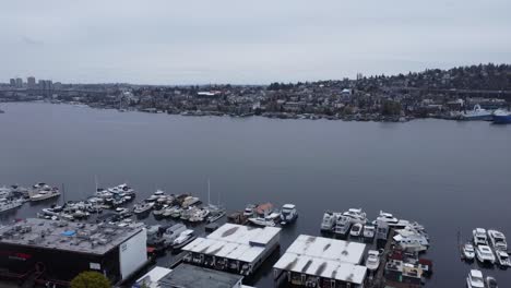 Vista-Aérea-Del-Centro-De-La-Ciudad-De-Seattle