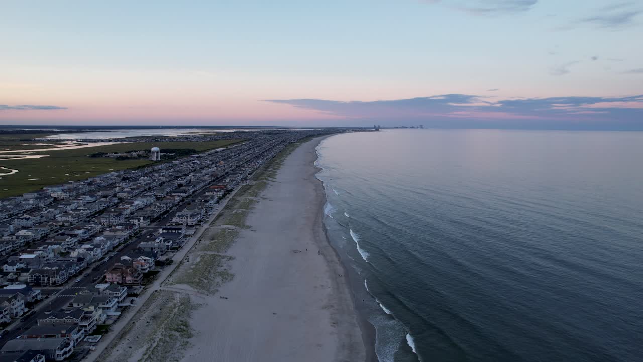 vista aérea que muestra todo ocean city, nueva jersey
