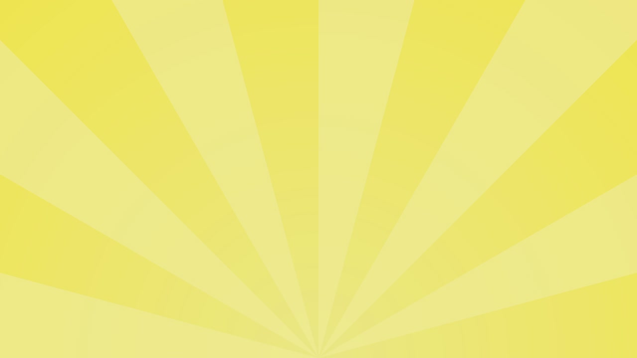 Yellow lower sunburst background (seamless loop)