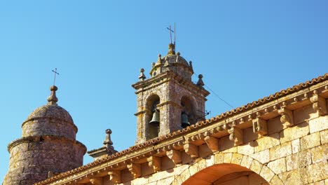 ancient stone church bell tower
