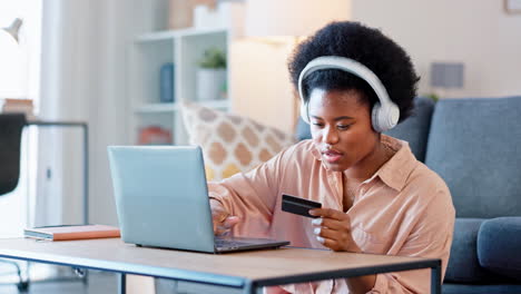excited female online shopping