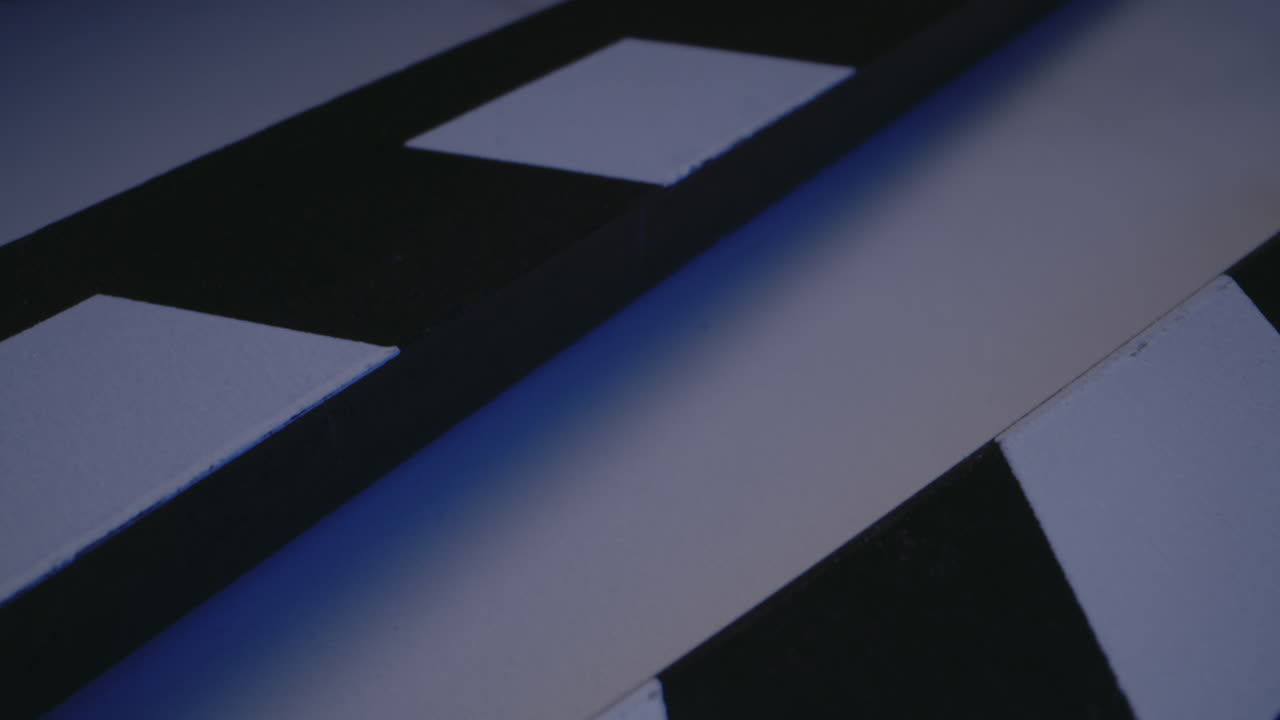 Clapperboard with Director and Take Number