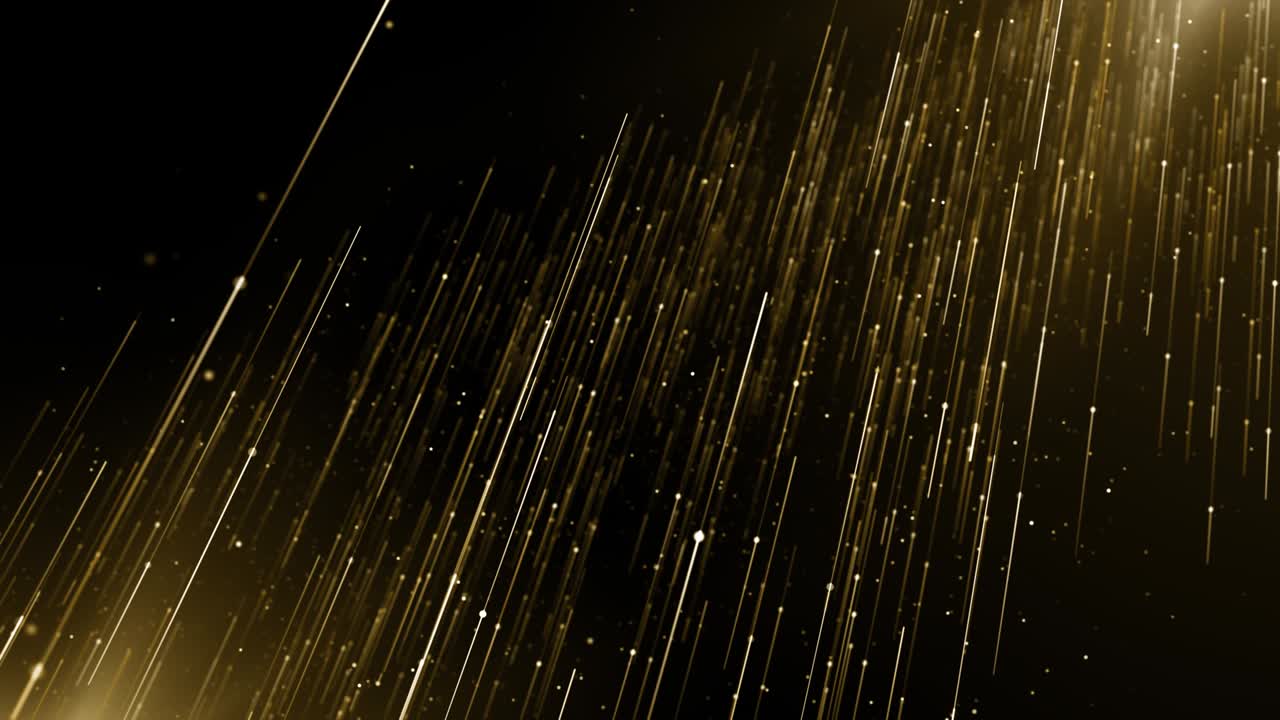 입자 금 반이는 보케상 먼지 추상적인 배경 루프