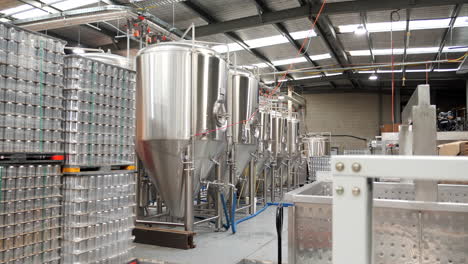 Smooth-pan-around-indoor-brewery