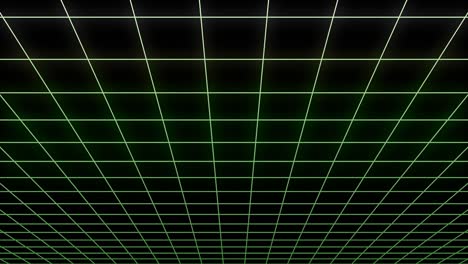 abstract grid background with and lines moving in space