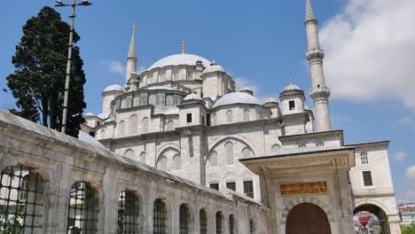 exterior view of a mosque in istanbul