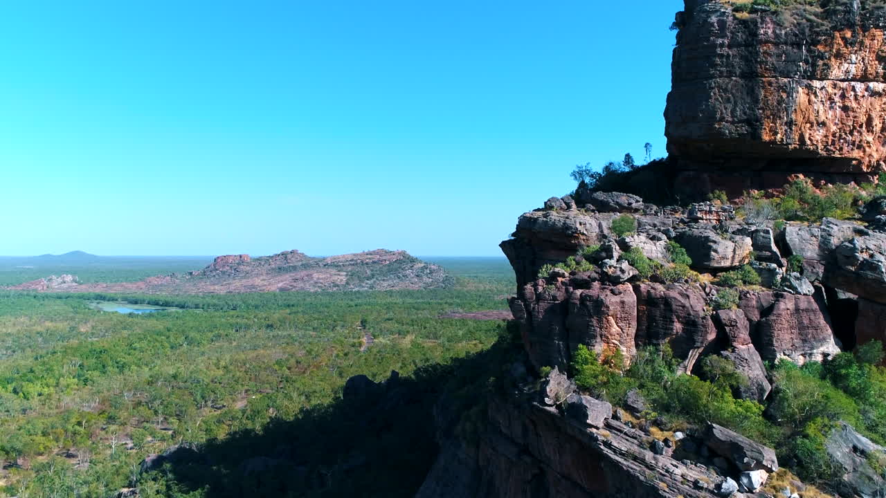 nourlangie rock, kakadu australia의 항공 사진