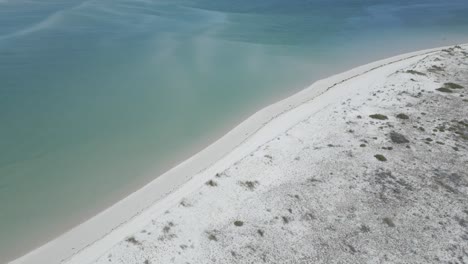 gorgeous beach on the alentejo coast with blue sea and golden sand on a sunny day