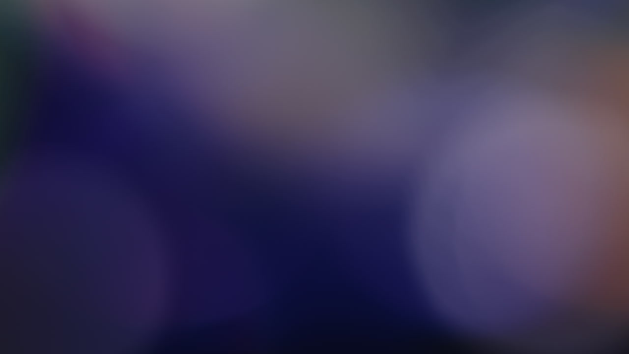 Light Leaks abstract blurred 4K footage, Moving blinking circle lens glow flare bokeh overlays