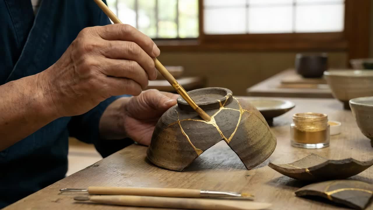 金継ぎ：貴重な傷跡の芸術