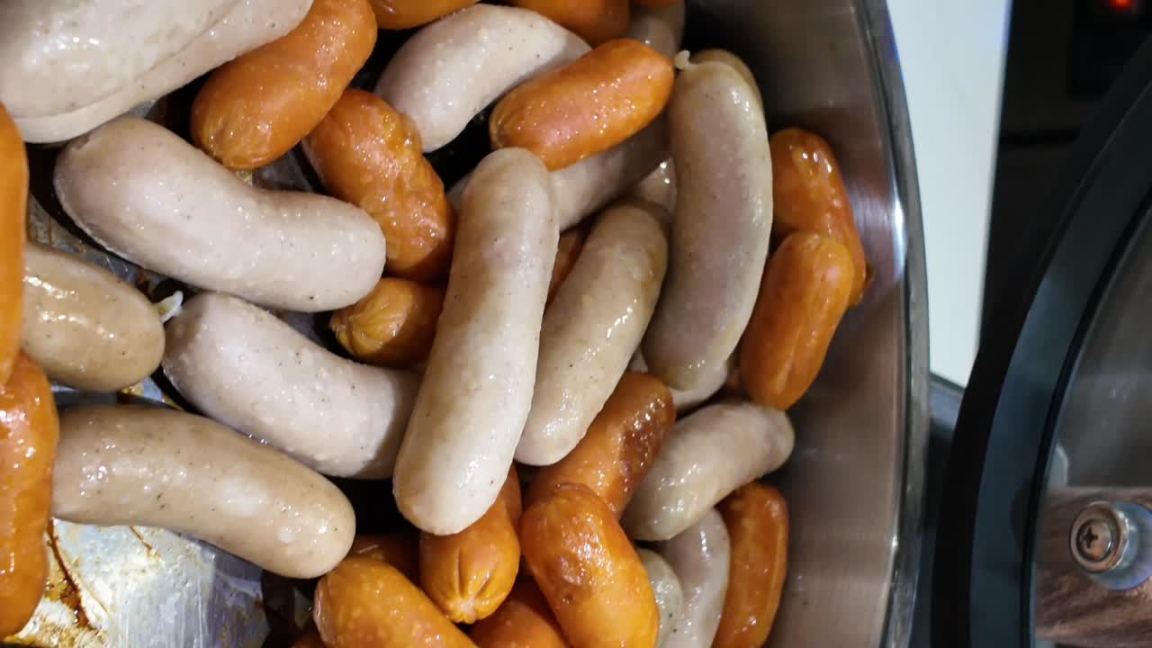 Assorted Cooked Sausages