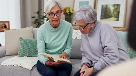 lectura, club de lectura y amigas mayores